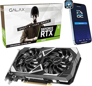 Placa de Vídeo Galax NVIDIA GeForce RTX 3050 EX, 6GB