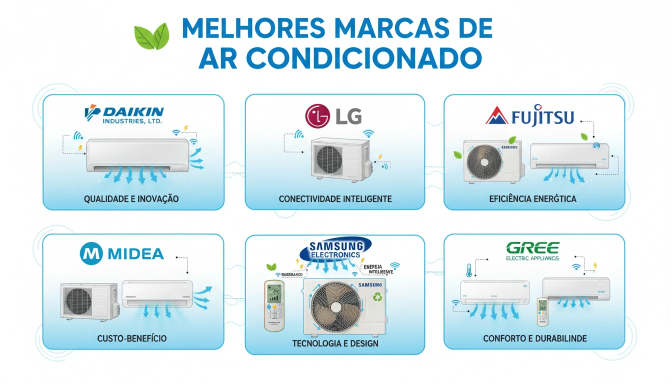 Melhores Marcas de Ar Condicionado: As 10 Melhores em 2025 – Análise ...