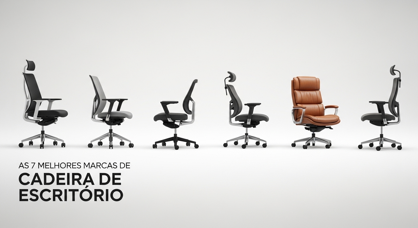 As 7 Melhores Marcas de Cadeira de Escritório e Gamer