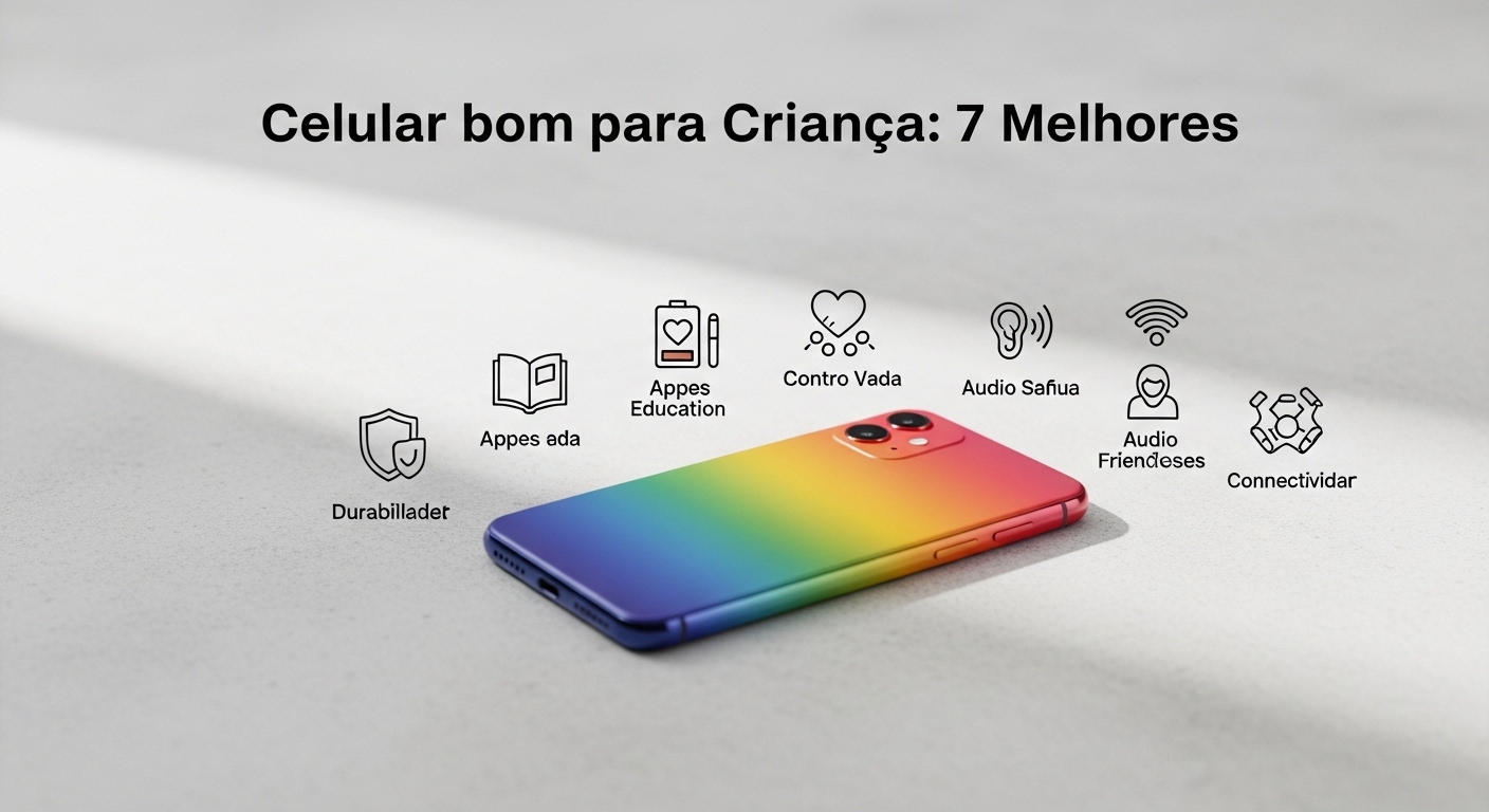 Celular Bom para Criança: 7 Melhores em 2025